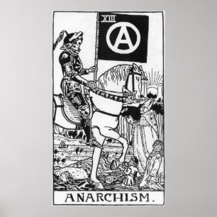 Poster gótico anarquista