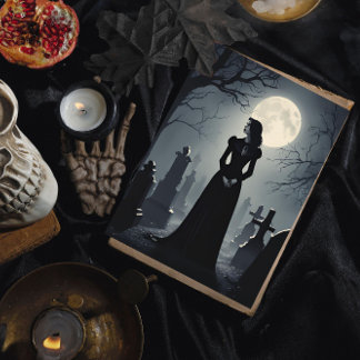 Poster Gótico Reverendo no Silêncio das Pedras