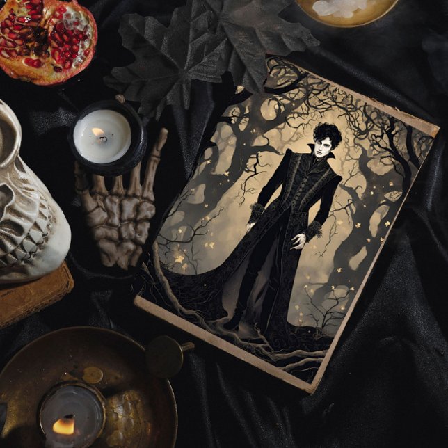 Poster Gótico Reverendo o Príncipe das Sombras (Criador carregado)