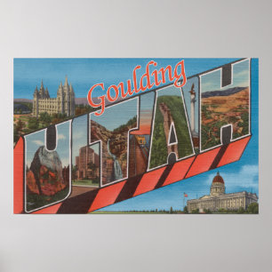Poster Goulding, Utá - grandes cenas da letra