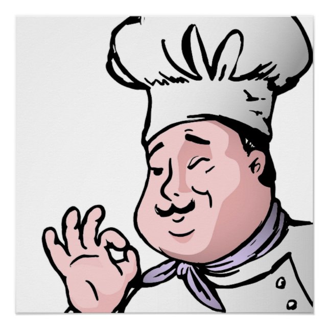 PÓSTER GOURMET CHEF (Frente)