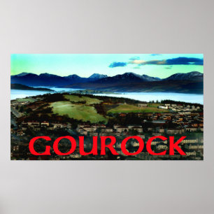Póster gourock scotland