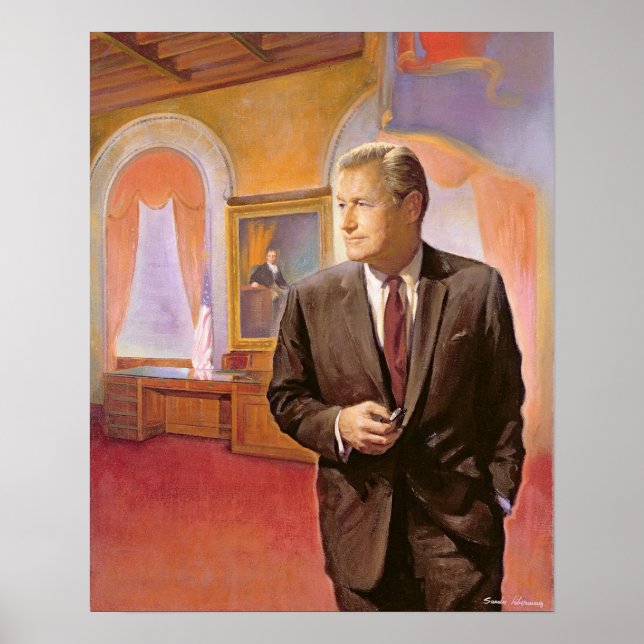 Póster Governador Nelson A. Rockefeller (Frente)