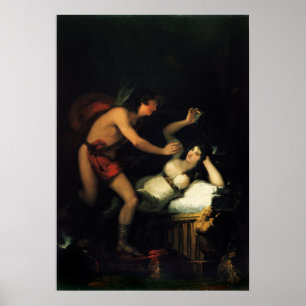 Poster Goya - Allegory Of Love (Cupid and Psyche) 1798