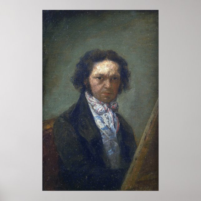 Poster Goya - Autorretrato 1795 (Frente)
