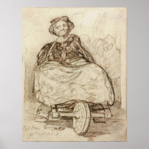 Poster Goya - Carruagem Coberta Barata