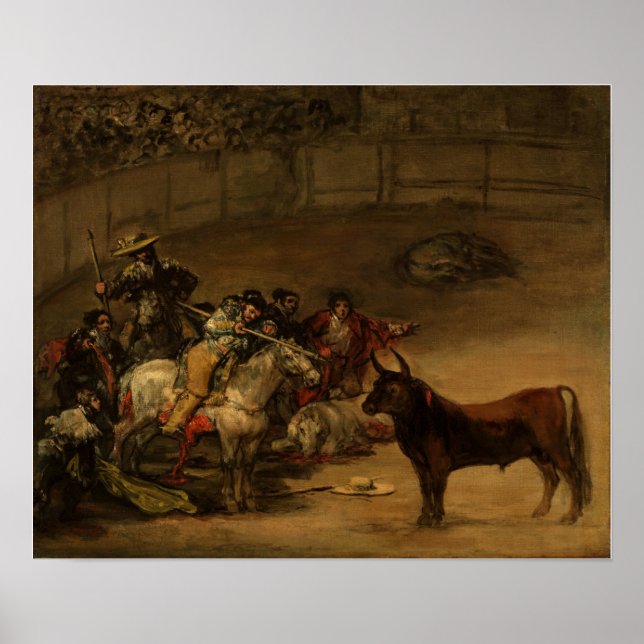 Poster Goya - Corrida 1824 (Frente)