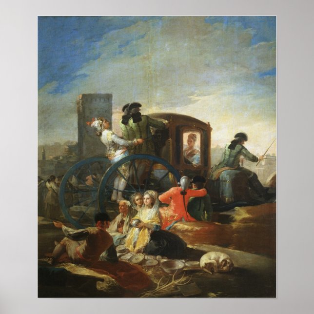 Poster Goya - Crockery Vendor 1779 (Frente)
