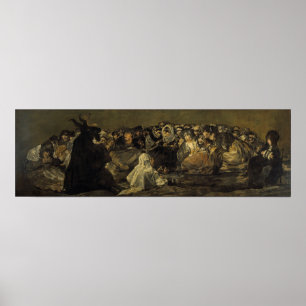 Poster Goya - Excelente de banho-maria das bruxas Ele-Cab