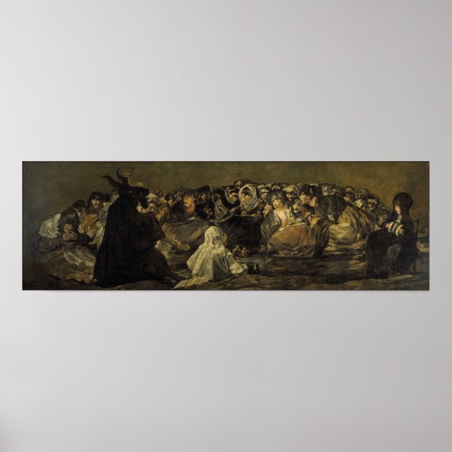 Poster Goya - Excelente de banho-maria das bruxas Ele-Cab (Frente)