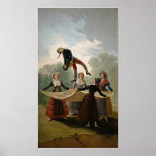 Poster Goya - Jogo Com Mannequin 1791