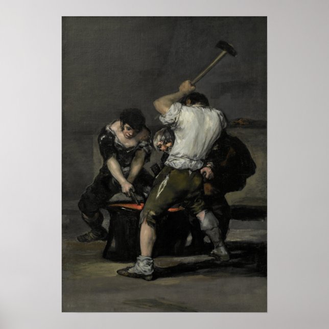 Poster Goya - Kuznitsa 1815 (Frente)