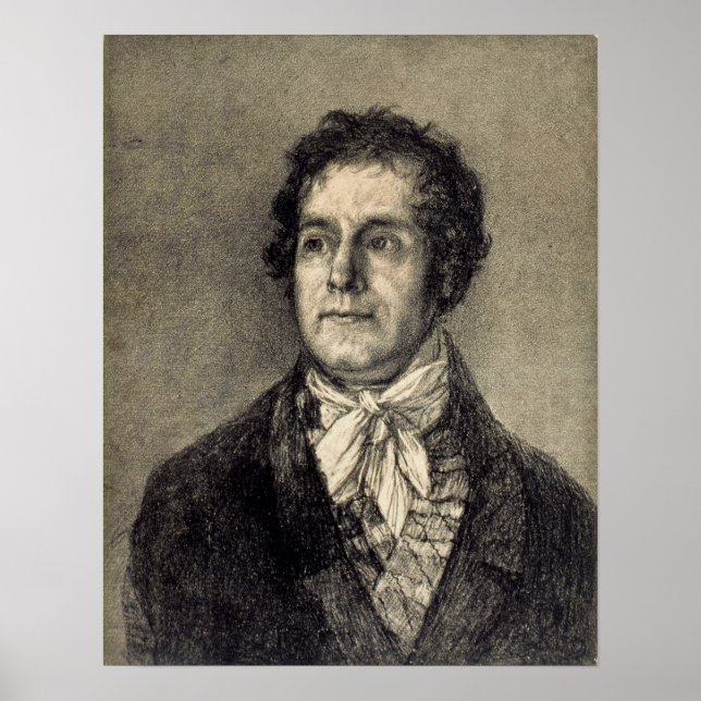 Poster Goya - O Impressor Gaulon (Frente)