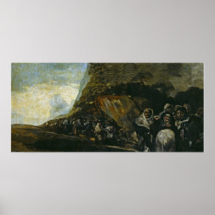 Poster Goya - Peregrinação À Fonte De San Isidro 1823