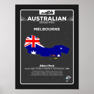 Poster GP australiano
