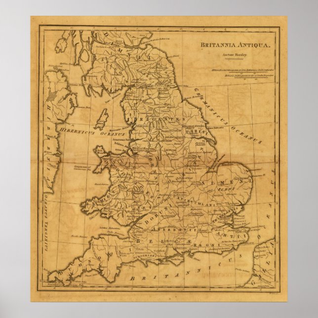 Póster Grã-Bretanha antiga (Frente)
