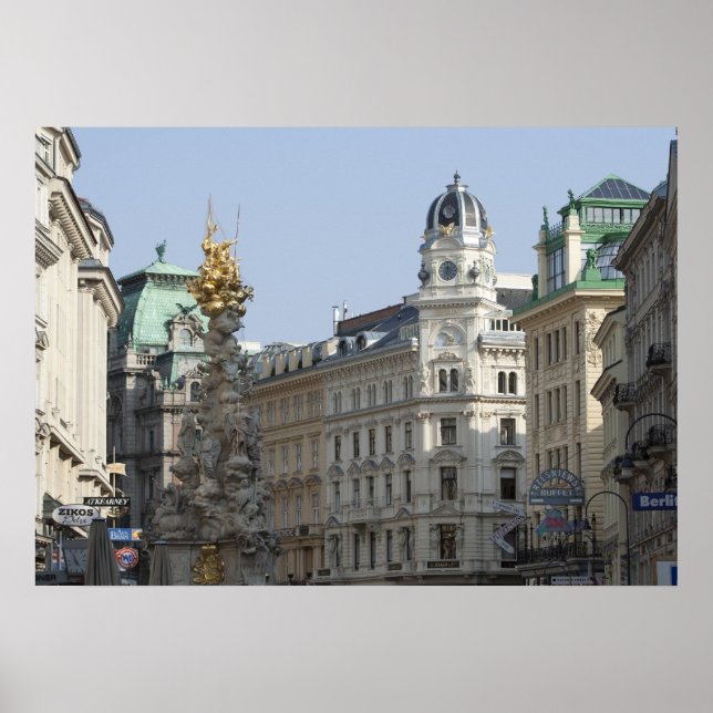 Poster Graben, Viena, Áustria (Frente)