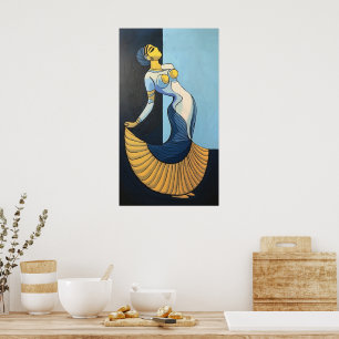 Poster Graça Eterna: Uso Moderno em Forma Tradicional