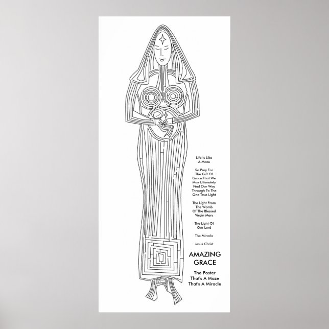 Poster Graça Incrível (Frente)