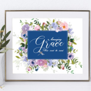 Poster Graça incrível floral