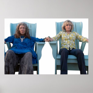 Poster Grace e Frankie Sitting