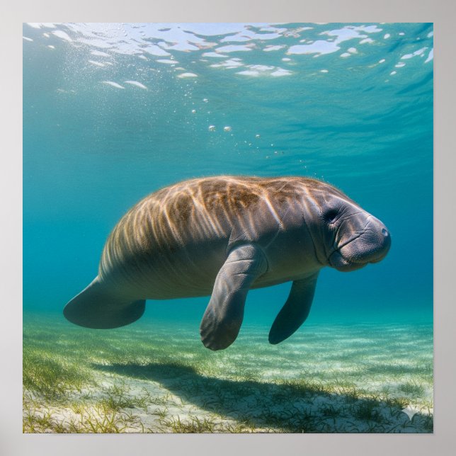Poster Graceful Manatee (Frente)
