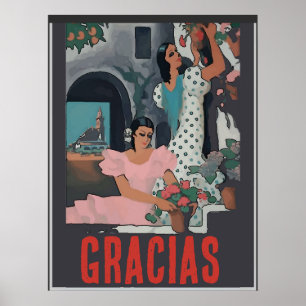 Poster GRACIAS, Adicionar Texto