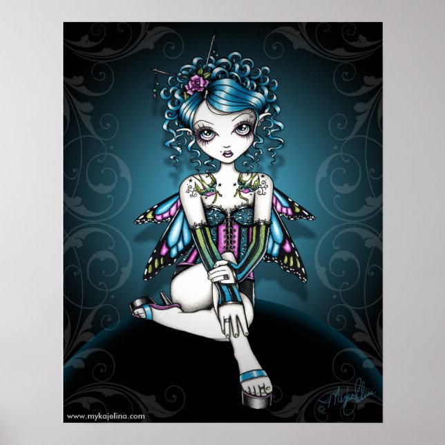 Póster "Gracie" Couture Swallow Tattoo Fairy (Frente)