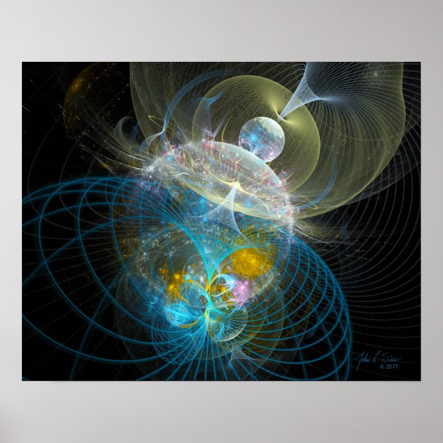 Poster Grade de Gravidade (20x16) (Frente)