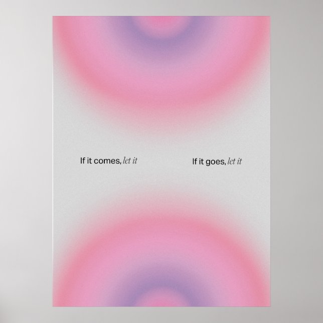Poster Gradient | Inspirational & decorative art (Frente)