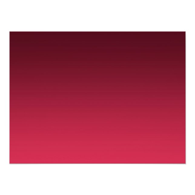 Póster Gradient Magenta - light to deep | Seasonal Moods| (Frente)