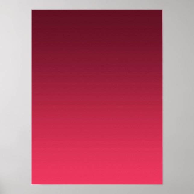 Poster Gradient Magenta - light to deep | Seasonal Moods| (Frente)