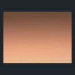 Póster Gradient Peach - light to deep | Seasonal Moods |<br><div class="desc">Inspired by contemporary color trends,  this warm peach-toned gradient creates a soft and sophisticated atmosphere. Elegant as a minimal design on its own or as a fully customizable background for invitations,  cards,  posters and more. A refined base for creative ideas,  personal messages or stylish layouts.</div>