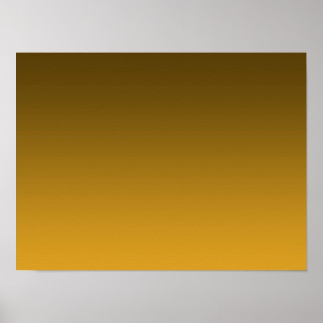 Poster Gradiente Amarelo - claro a profundo | Fundo de Hu (Frente)