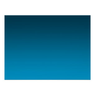 Póster Gradiente Azul - claro a profundo Fundo de Humor