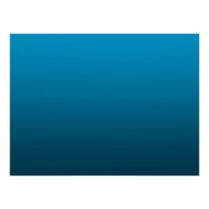 Póster Gradiente Azul - profundo a claro   Fundo de Humor