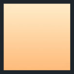 Poster Gradiente de Cor Amarelo-Claro e Laranja<br><div class="desc">Cor amarelo claro e amarelo alaranjado.</div>