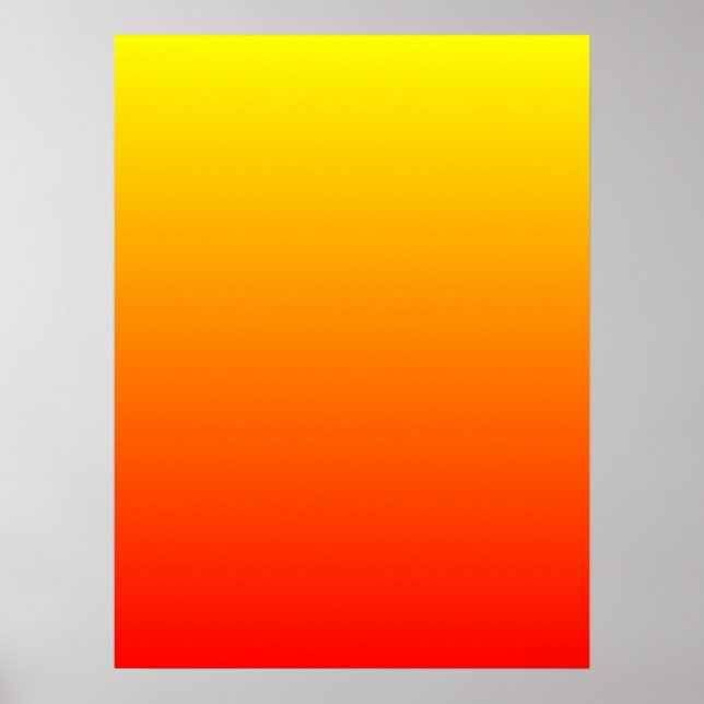 Póster Gradiente Ensolarado (Frente)