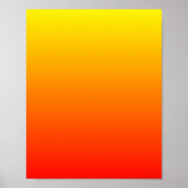 Póster Gradiente Ensolarado (Frente)