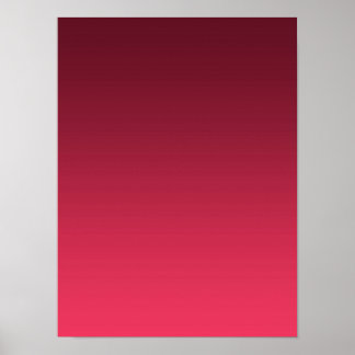 Poster Gradiente Magenta - claro a profundo | Modos Sazon