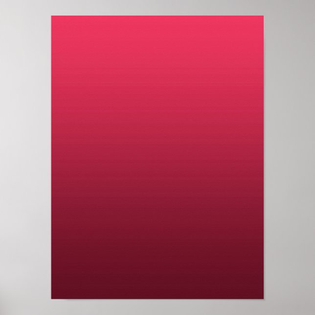 Poster Gradiente Magenta - profundo a claro | Modos Sazon (Frente)