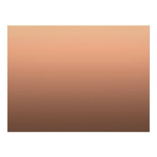 Póster Gradiente Pêssego - profundo a claro Humores Saz