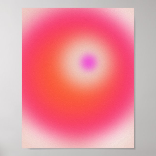 Poster Gradiente Sunset (Frente)