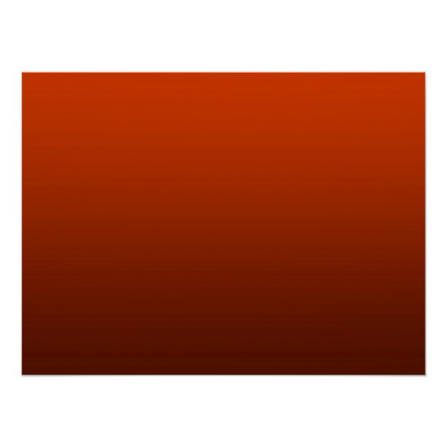 Póster Gradiente Vermelho - escuro para claro | Fundo de  (Frente)
