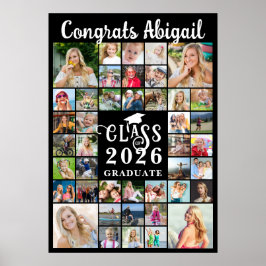 Poster Graduação 42 Script de Colagem de Fotos Ano