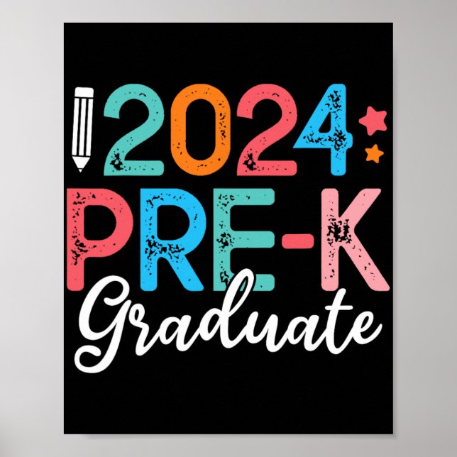 Poster Graduação Da Pré-Escola Do formando 2024 Último Di (Frente)