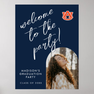 Poster Graduação da Universidade Auburn - Auburn Tigers
