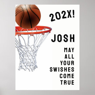 Poster Graduação de basquete