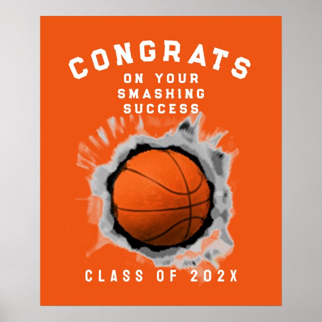 Poster Graduação de Basquete 2026 (Frente)
