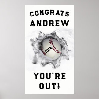 Poster Graduação de Beisebol 2026